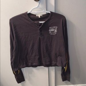 Urban Outfitters Cropped Long Sleeve